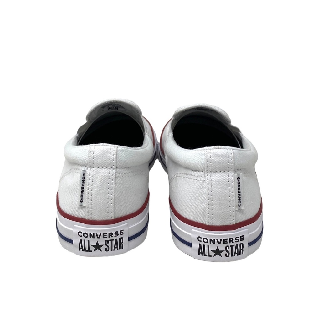 Converse Chuck Taylor Slip Low Canvas White Women Sneakers Custom 171852C-WHTBR - Picture 4 of 10